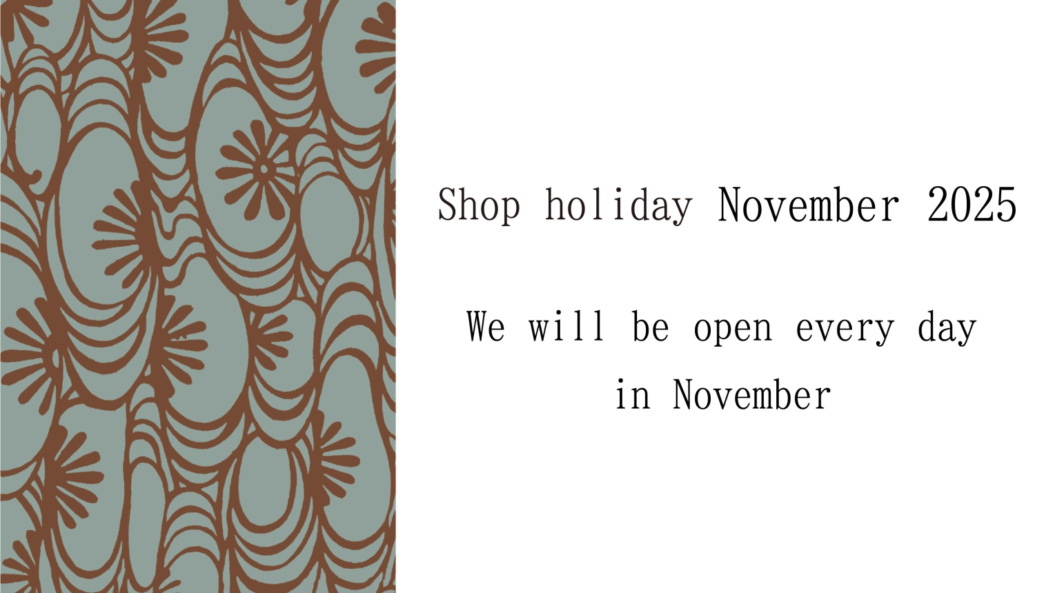 Regular holidays in November